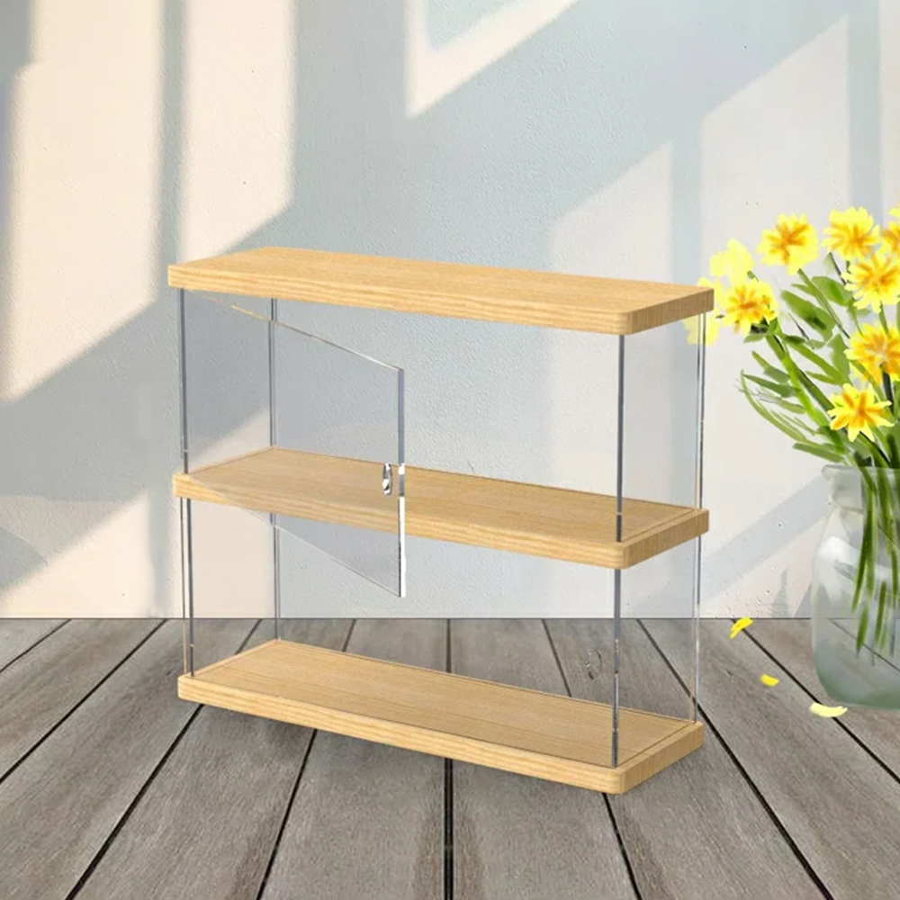 Perfume Fragrance Holder - صندوق عرض أكريليك لتخزين التماثيل والدمى،
