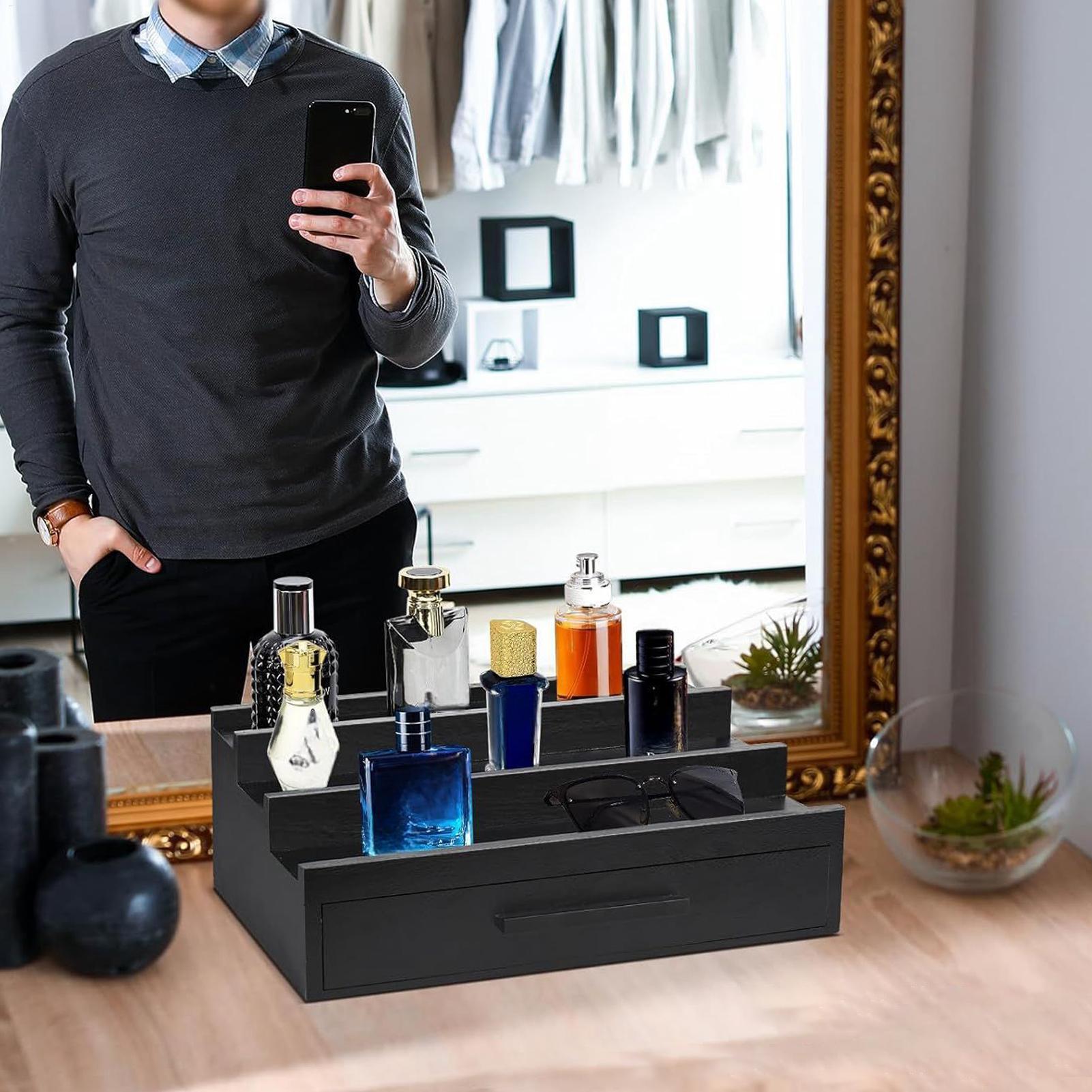 منظم عطور ثلاثي الطبقات، حامل  - مراجعة Perfume Fragrance Holder وسعره