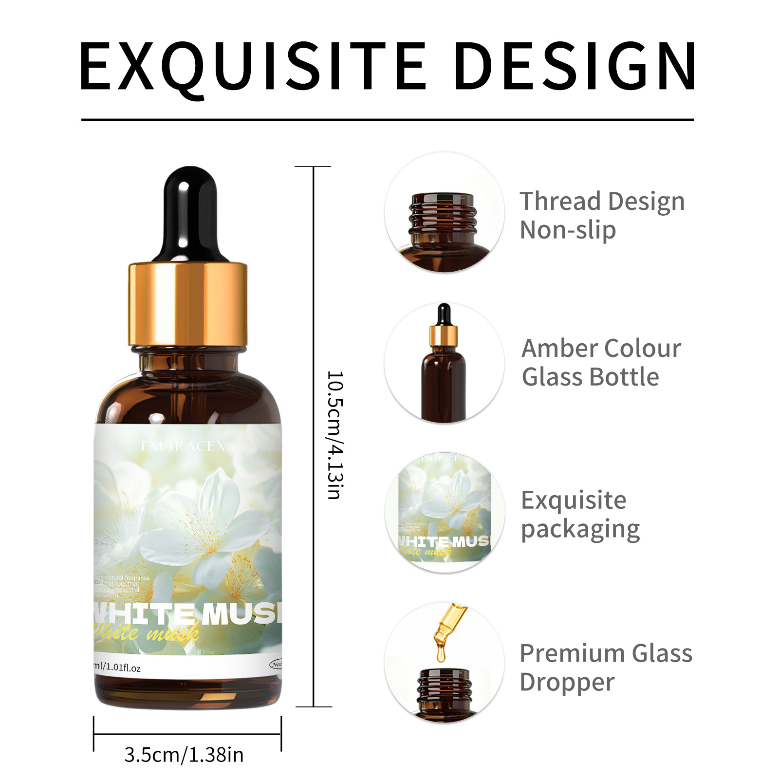 زيت المسك الأبيض العطري 30 مل، - مراجعة Musk White Oil وسعره
