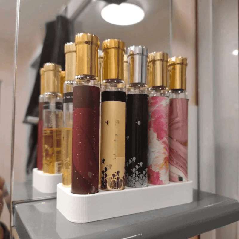 حامل منظم للعطور متعدد الفتحات - مراجعة Perfume Fragrance Holder وسعره