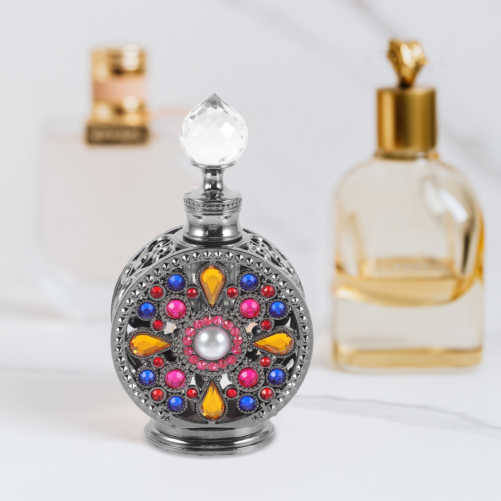 زجاجة عطر صغيرة قابلة لإعادة ا - مراجعة Perfume Fragrance Holder وسعره